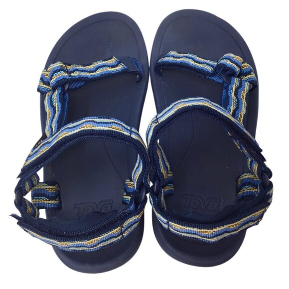 Teva Hurricane XLT Youth Sandals 1019390Y Unisex Big Kids 4 Blue Hiking Sport - Picture 7 of 10